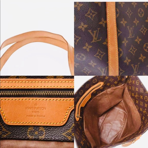 LOUIS VUITTON Monogram LV Sac shopping Shoulder Bag - Picture 5 of 11